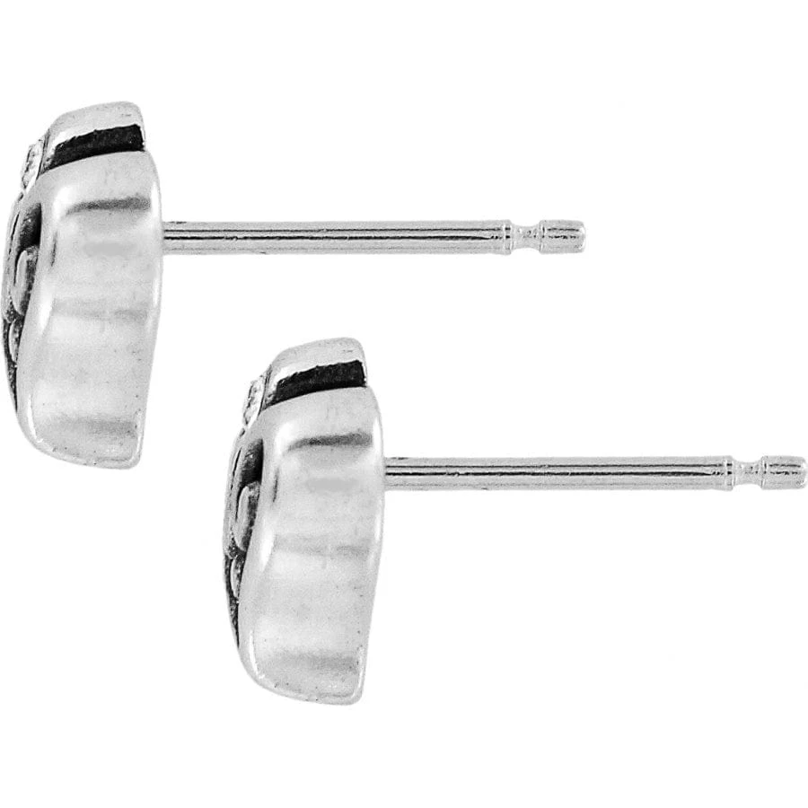 Alcazar Heart Mini Post Earrings - Image 2