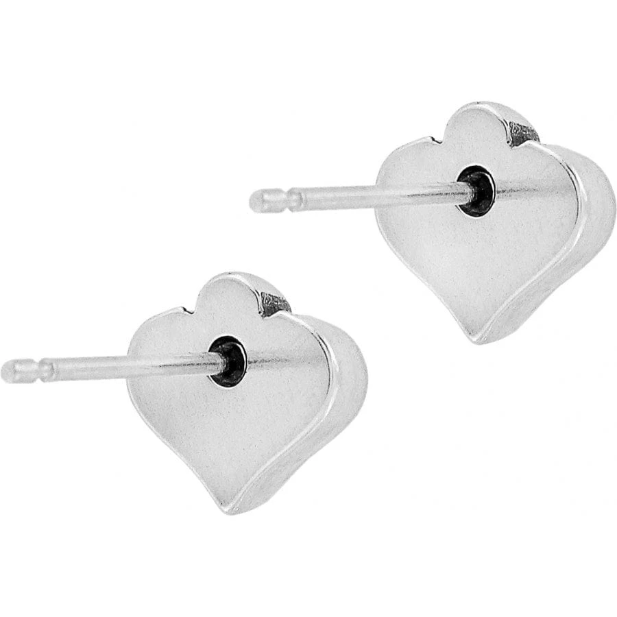 Alcazar Heart Mini Post Earrings - Image 3