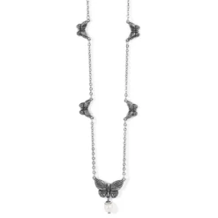 Bloom Butterfly Pearl Necklace