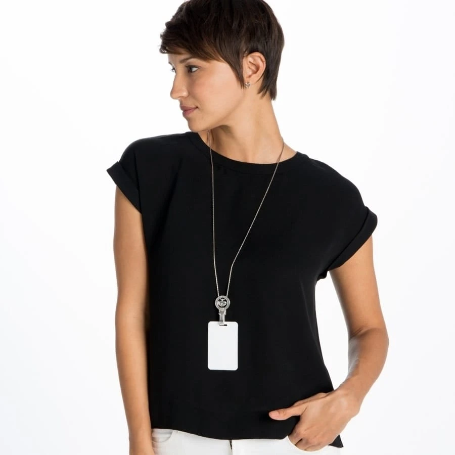 Brighton Badge Clip Necklace - Image 4