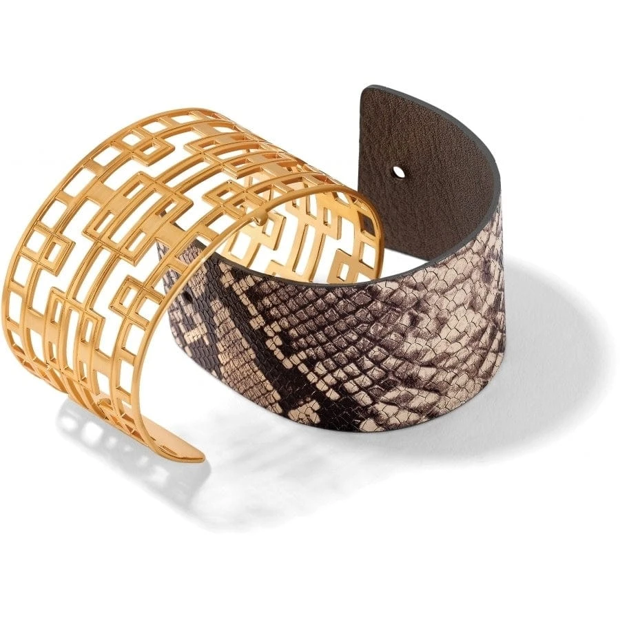 Christo Lyon Wide Cuff Bracelet Set - Image 3