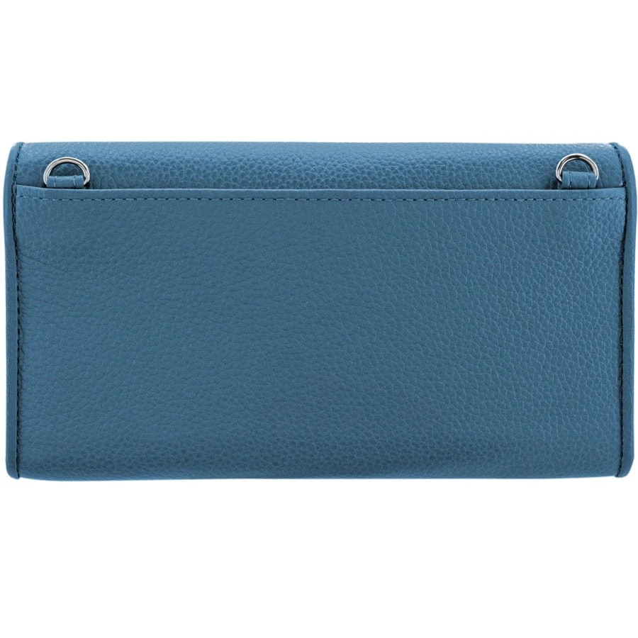 Crystal Pond Beaded Wings Clutch Wallet - Image 3