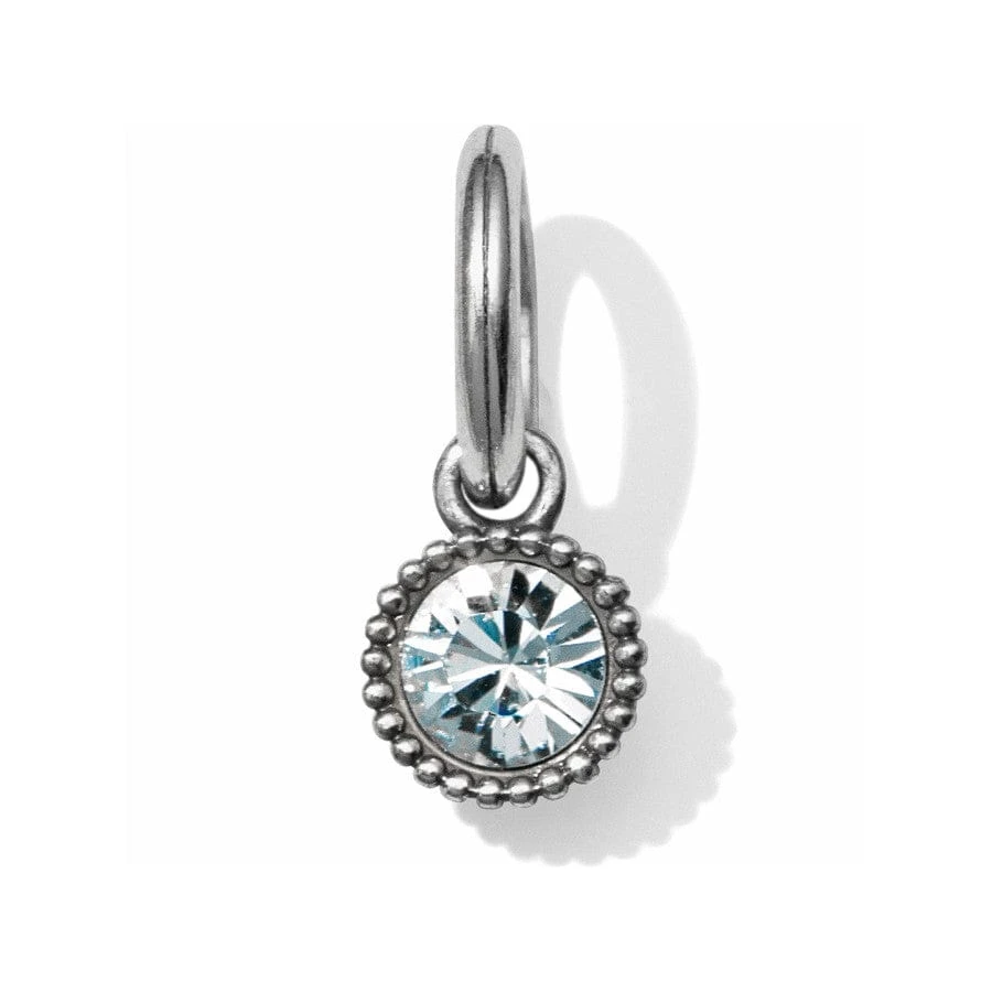 Dazzling Love White Heart Charm Necklace - Image 3