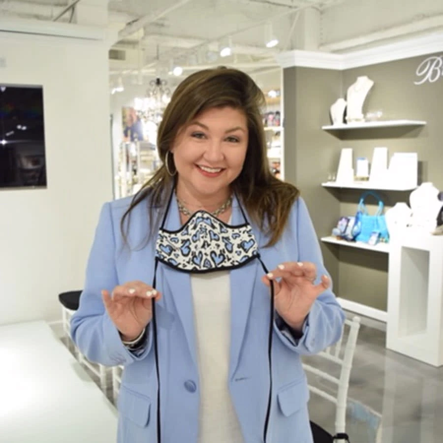 Dottie Floral Face Mask (2 Pack) - Image 7