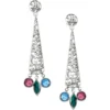Elora Gems Post Drop Earrings