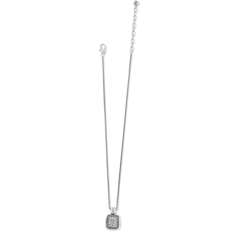 Ferrara Artisan Square Pendant Necklace - Image 2