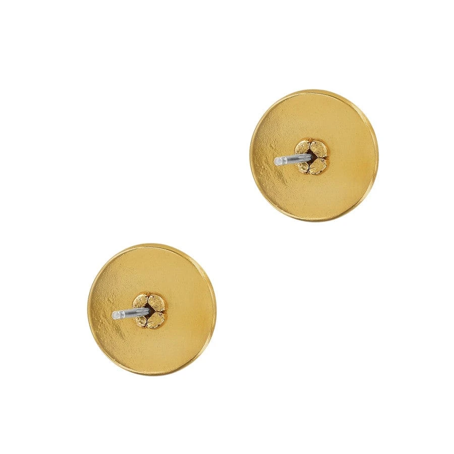 Ferrara Two Tone Post Earrings - Image 2