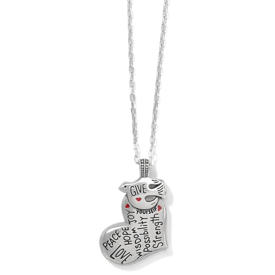 Give Love Peace Necklace - Image 2