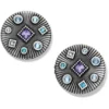 Halo Rays Round Post Earrings