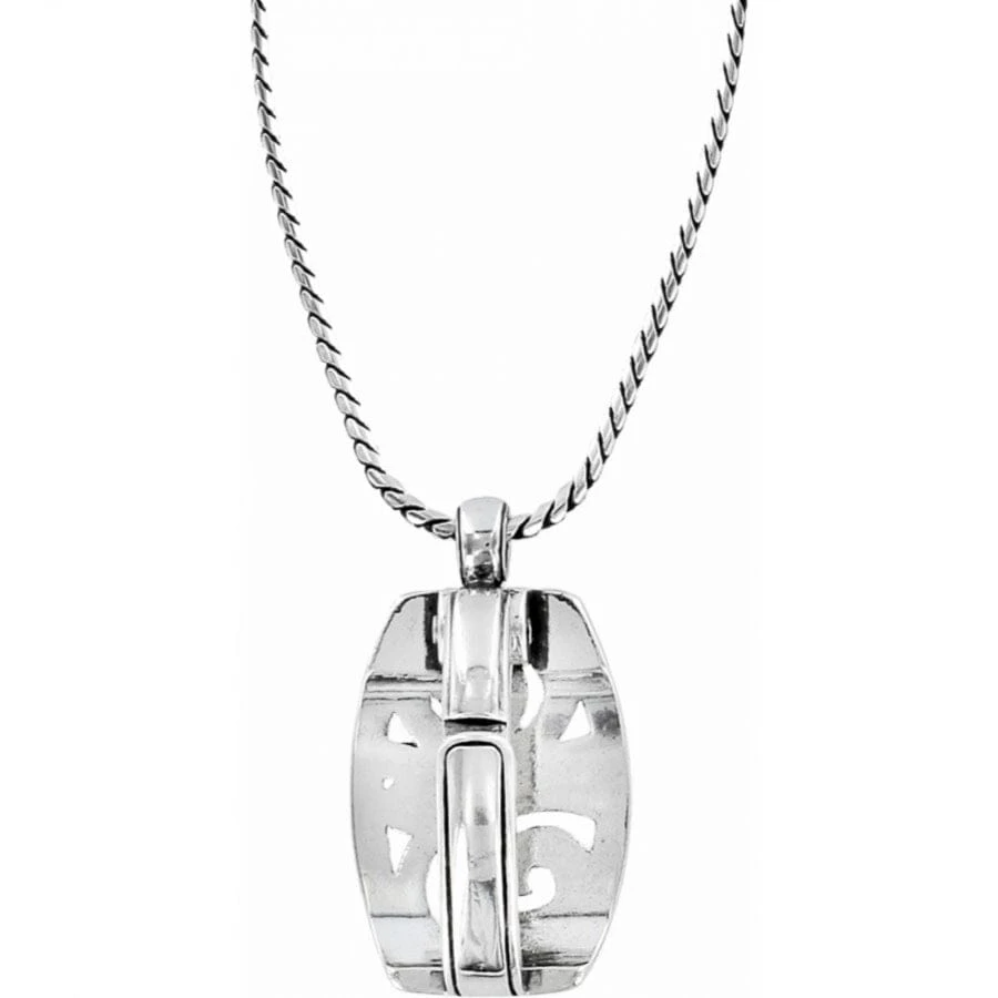 London Groove Badge Clip Necklace - Image 2