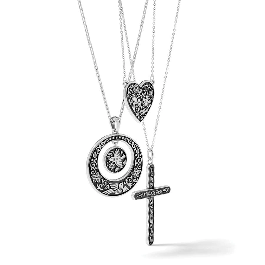Moonlight Garden Convertible Cross Necklace - Image 3