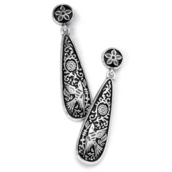 Moonlight Garden Post Drop Earrings