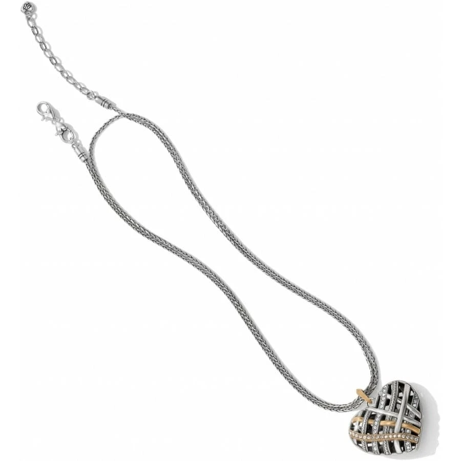 Neptune's Rings Convertible Reversible Heart Necklace - Image 3