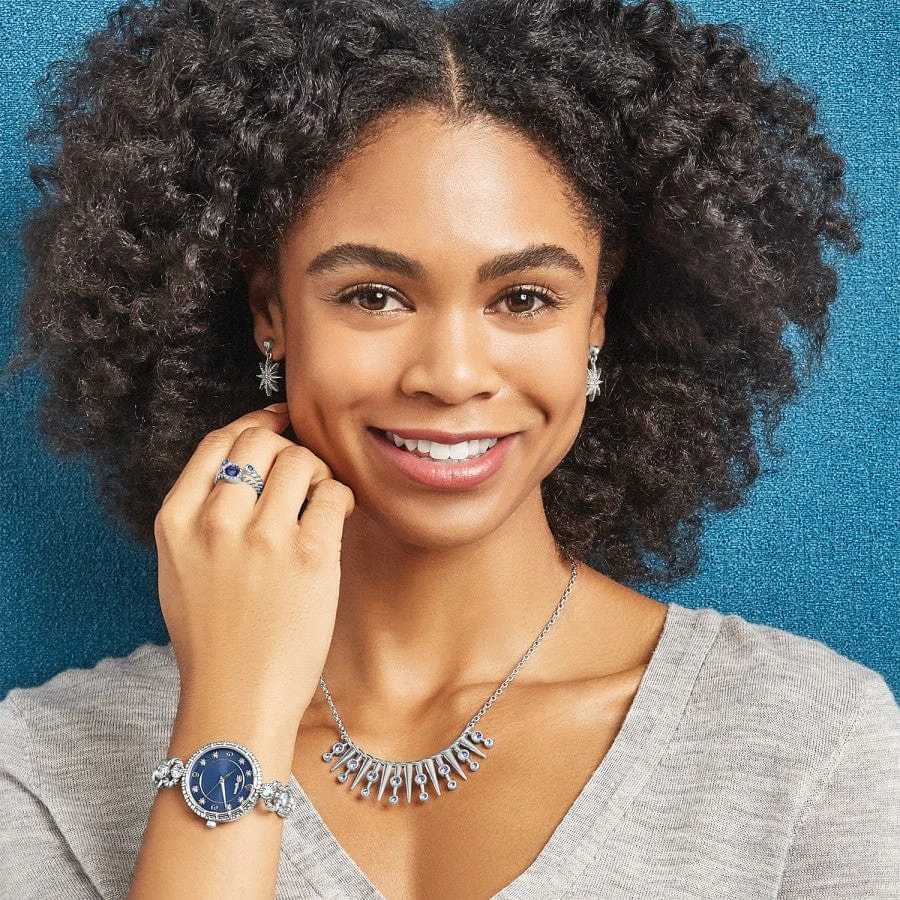 Radiant Star Post Earrings - Image 2