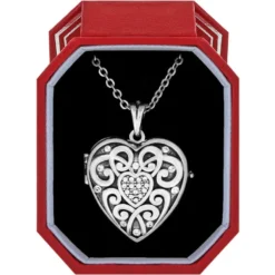Sweet Memory Locket Necklace Box Set