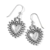 Telluride Heart French Wire Earrings