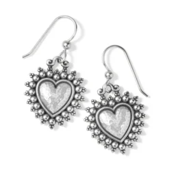 Telluride Heart French Wire Earrings
