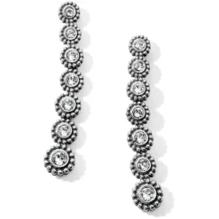 Twinkle Splendor Long Post Drop Earrings