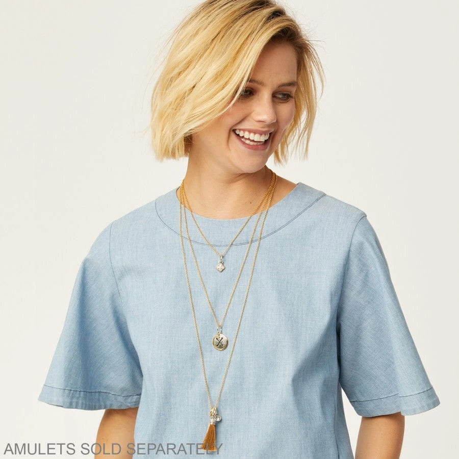 Vivi Delicate Long Charm Necklace - Image 3