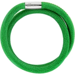 Woodstock Python Print Double Bracelet